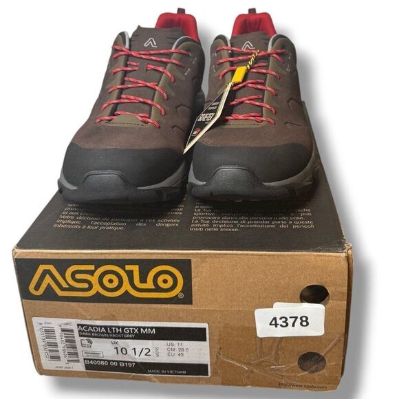 Asolo Acadia LTH GTX MM GORE-TEX Hiking Shoe Men’s 11 Waterproof Low-Cut Trail S main image 9